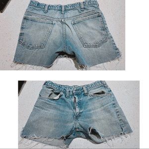 vintage cut off shorts